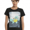girl in squirtle shirt